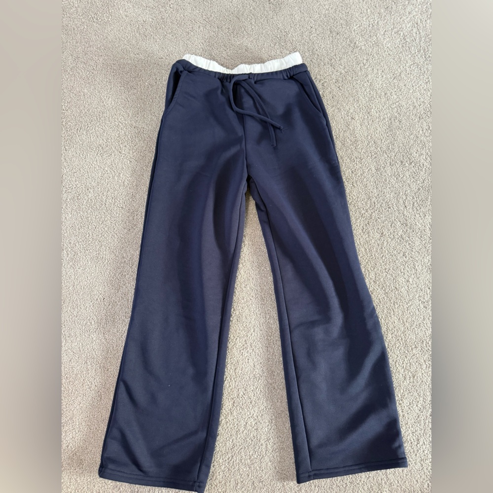 SHEIN Kids Dark Blue Joggers